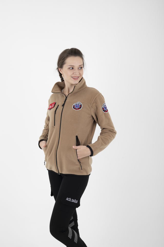 Paramedik Açık Kahverengi Polar (Unisex)