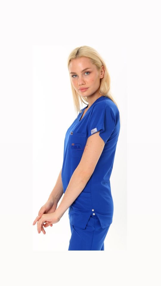 Premium Jogger (Lastikli paça) Likralı Sax Mavisi Takım