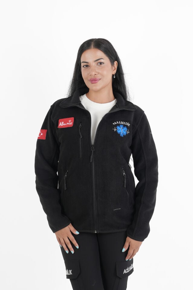 Paramedik Siyah Polar (Unisex)