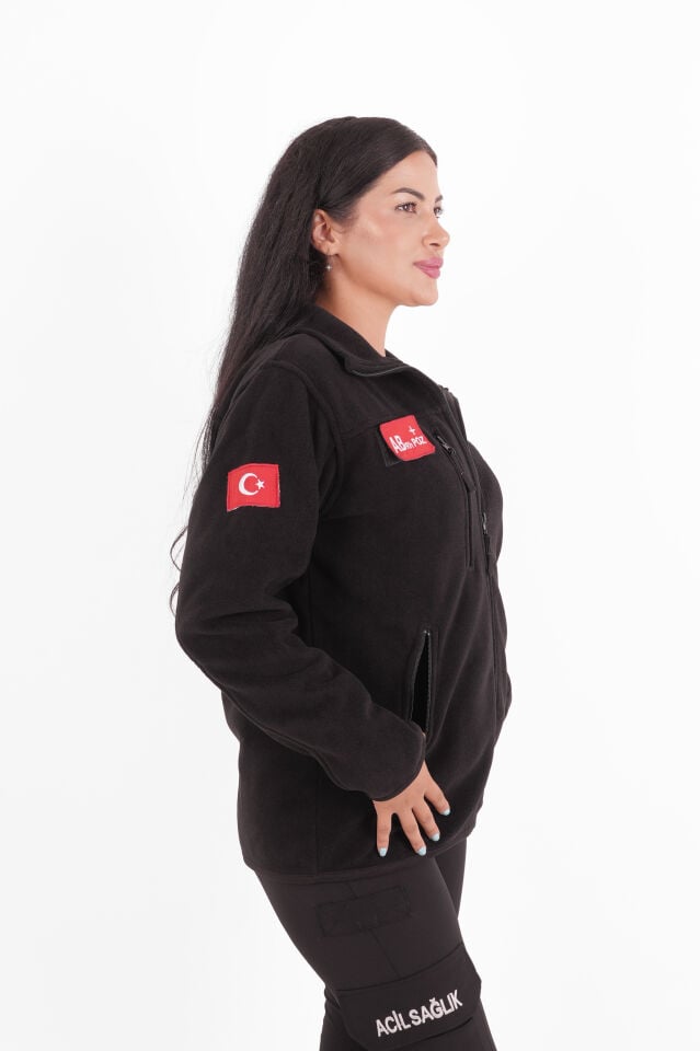 Paramedik Siyah Polar (Unisex)