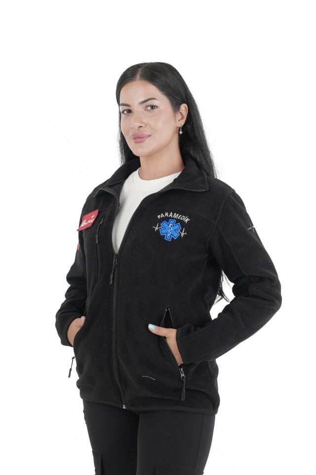 Paramedik Siyah Polar (Unisex)
