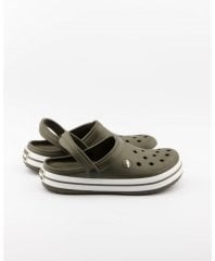 Haki-Beyaz Eva Terlik (Yerli Crocs)