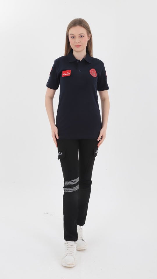 112 Acil Sağlık Lacost T-Shirt Lacivert (Unisex)