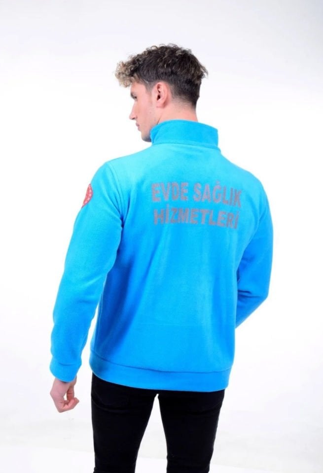 Yeni Evde Sağlık Siyah Polar (Unisex)