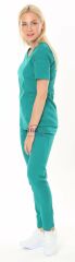 İ-SOFT LİKRALI TAKIM(SLİM FİT) M-42 Beden - Ameliyathane Yeşili