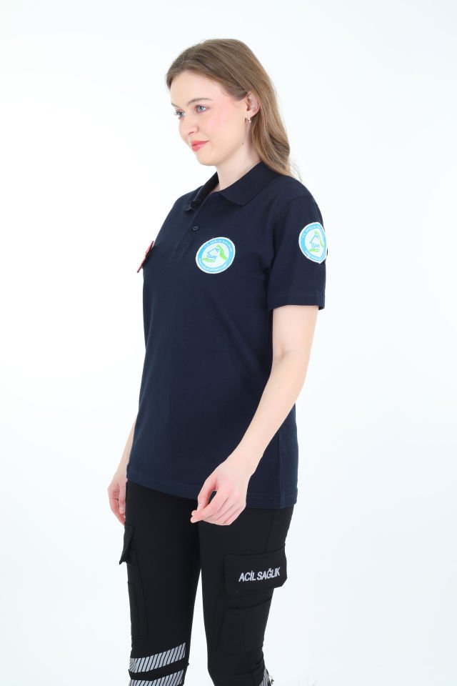 Lacivert Evde Sağlık Lacost T-shirt (Unisex)