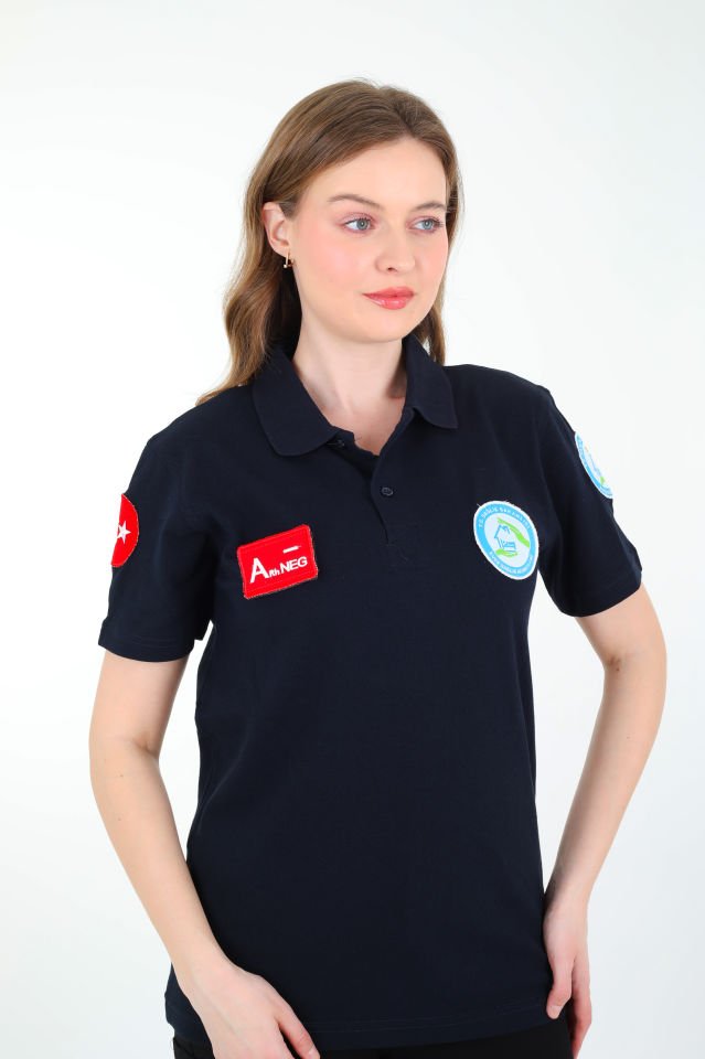Lacivert Evde Sağlık Lacost T-shirt (Unisex)