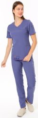 İ-SOFT LİKRALI TAKIM(SLİM FİT) M-42 Beden - kırmızı