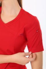 İ-SOFT LİKRALI TAKIM(SLİM FİT) M-42 Beden - kırmızı