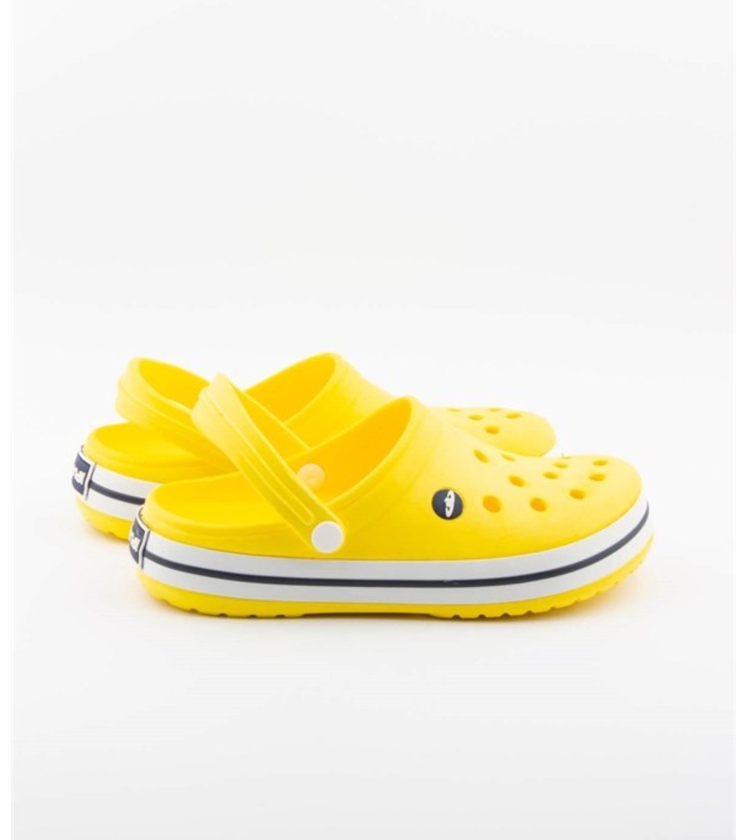 Sarı-Beyaz Eva Bayan Terlik(Yerli Crocs)