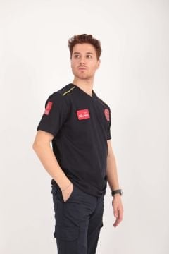 Yeni 112 Acil Sağlık Lacivert Penye T-Shirt(Unisex)