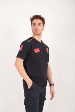 Yeni 112 Acil Sağlık Lacivert Penye T-Shirt(Unisex)