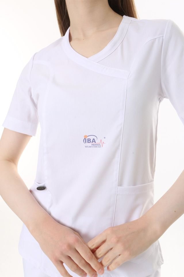I-Soft Slim Fit Likralı Takım Beyaz