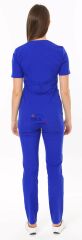 İ-SOFT LİKRALI TAKIM(SLİM FİT) XS-38 Beden - Saks mavisi