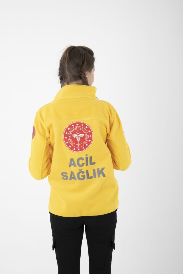 Yeni Sarı Acil Sağlık Polar (Inisex)