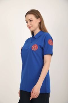 Yeni 112 Acil Sağlık Sax Mavisi Lacost T-shirt (Unisex)