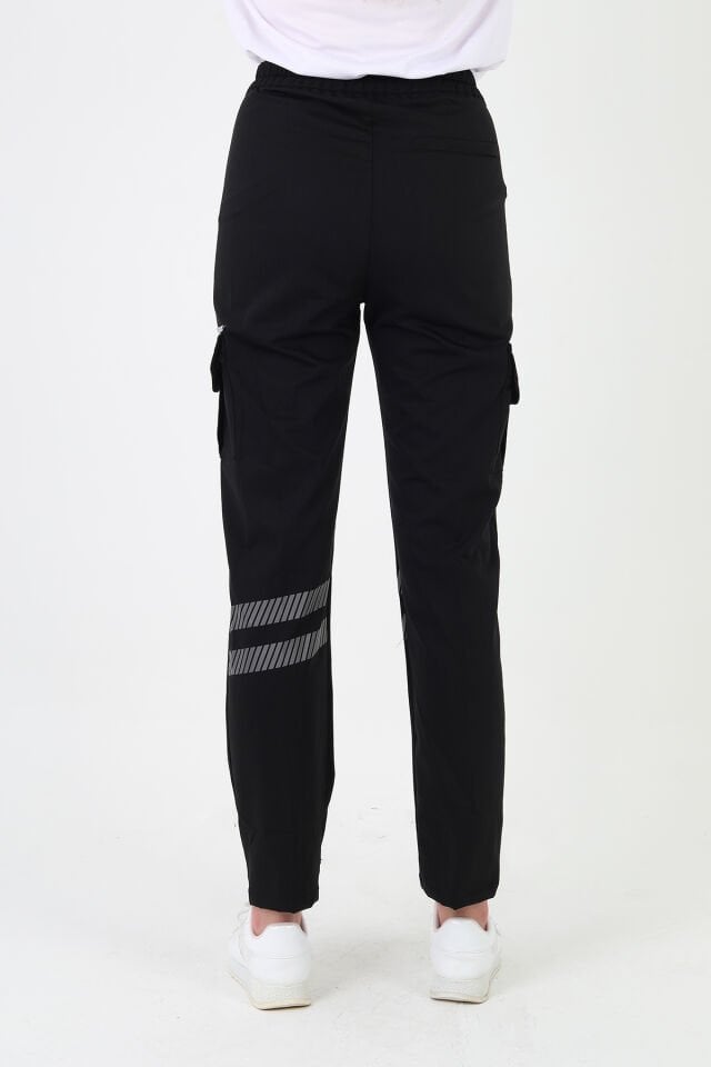 YENİ UMKE Siyah Likralı Premium Yazlık Pantolon (Unisex)