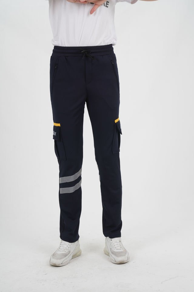 Kışlık 112 Acil Sağlık Lacivert Likralı Eşofman Pantolon (Unisex)