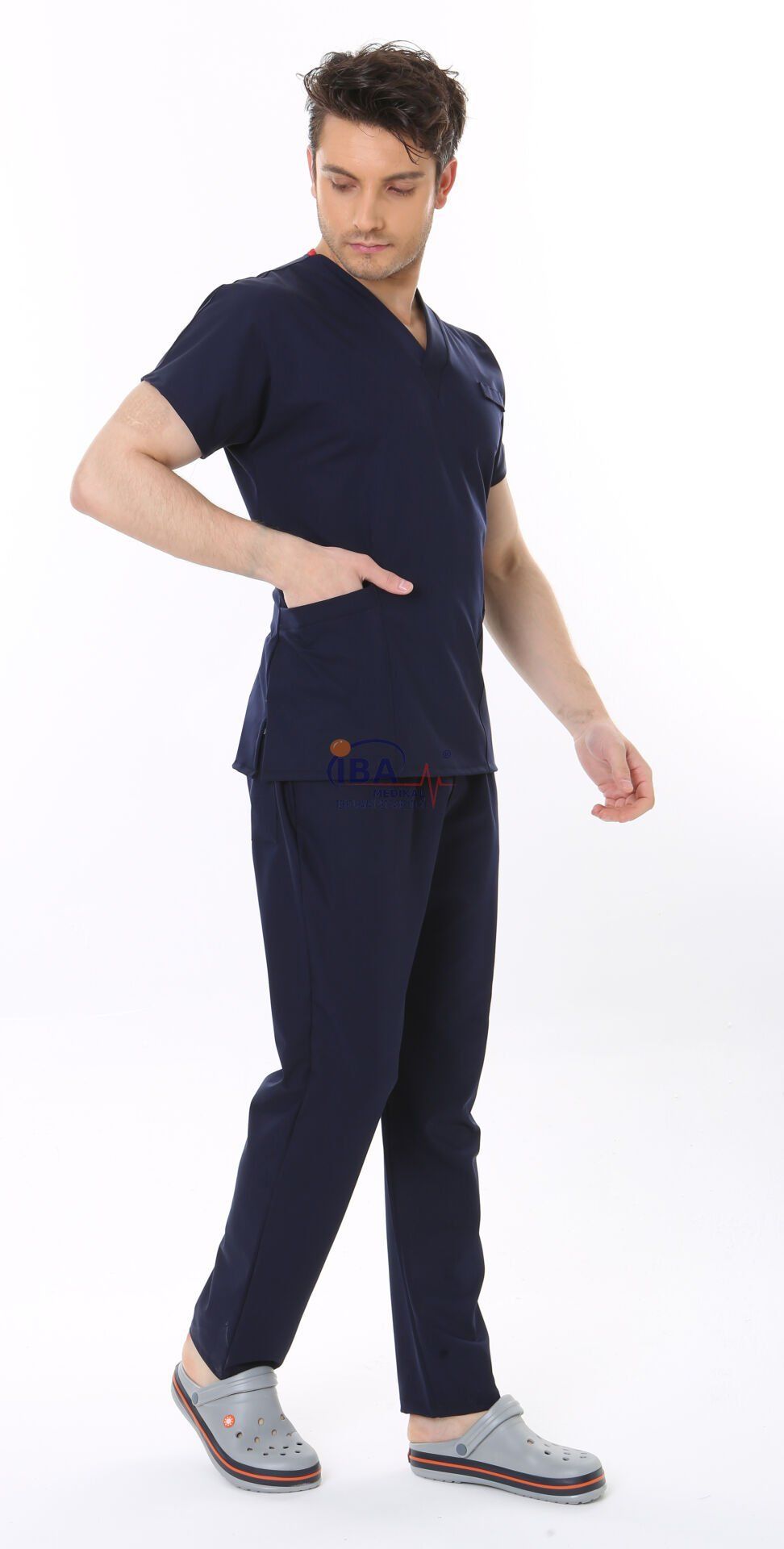 İ-Platinum Viskon Likralı Takım XL-46/48 Beden - Lacivert