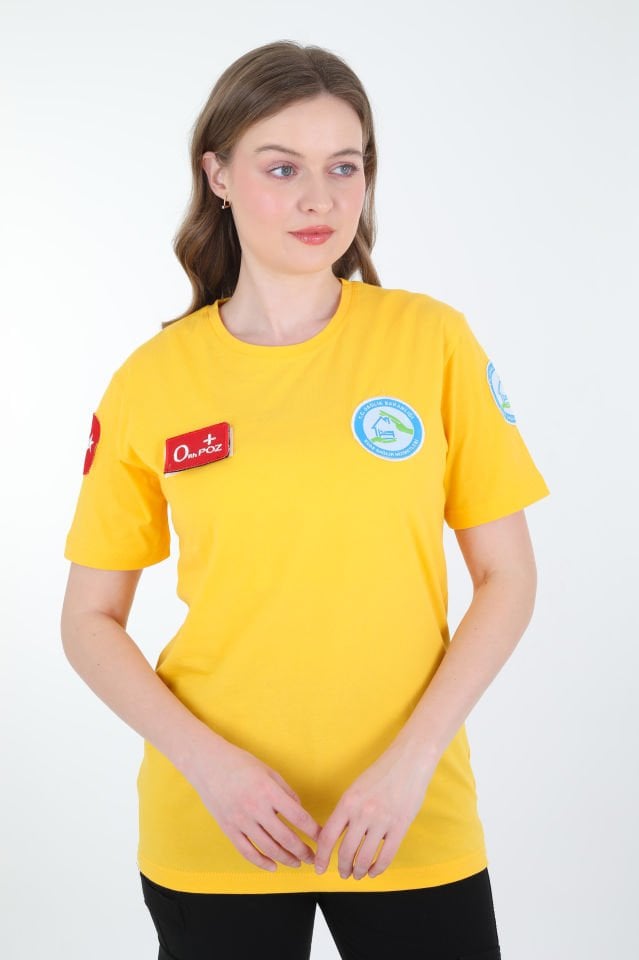 Evde Sağlık Penye Sıfır Yaka T-shirt (Unisex)