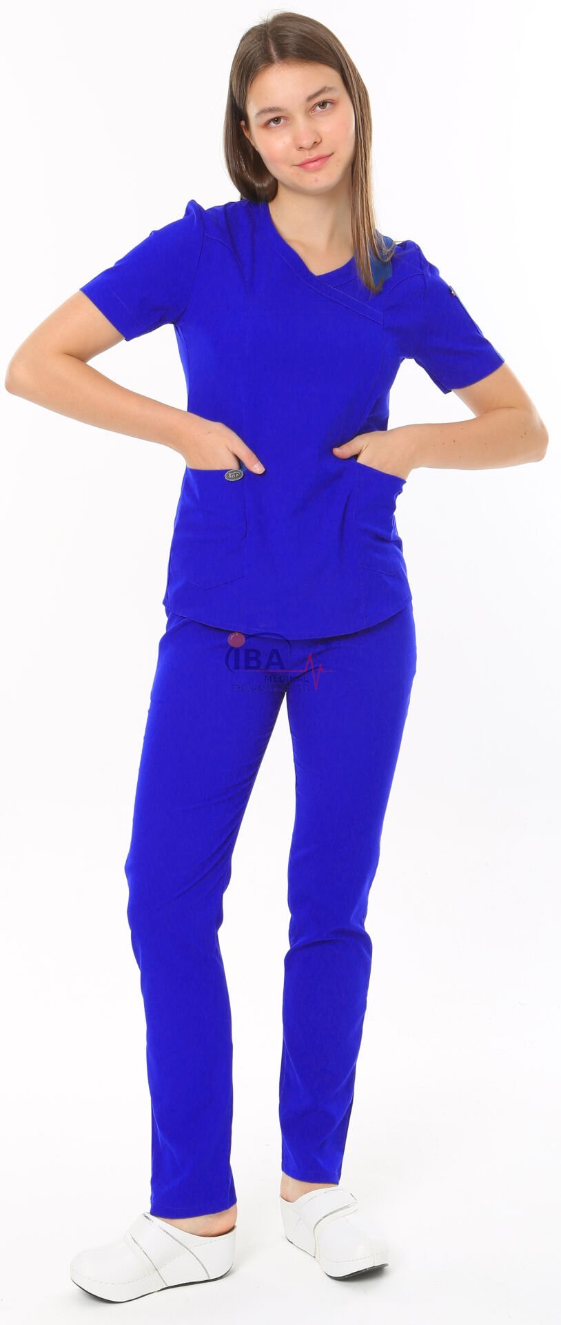 I-Soft Slim Fit Likralı Takım Sax Mavisi