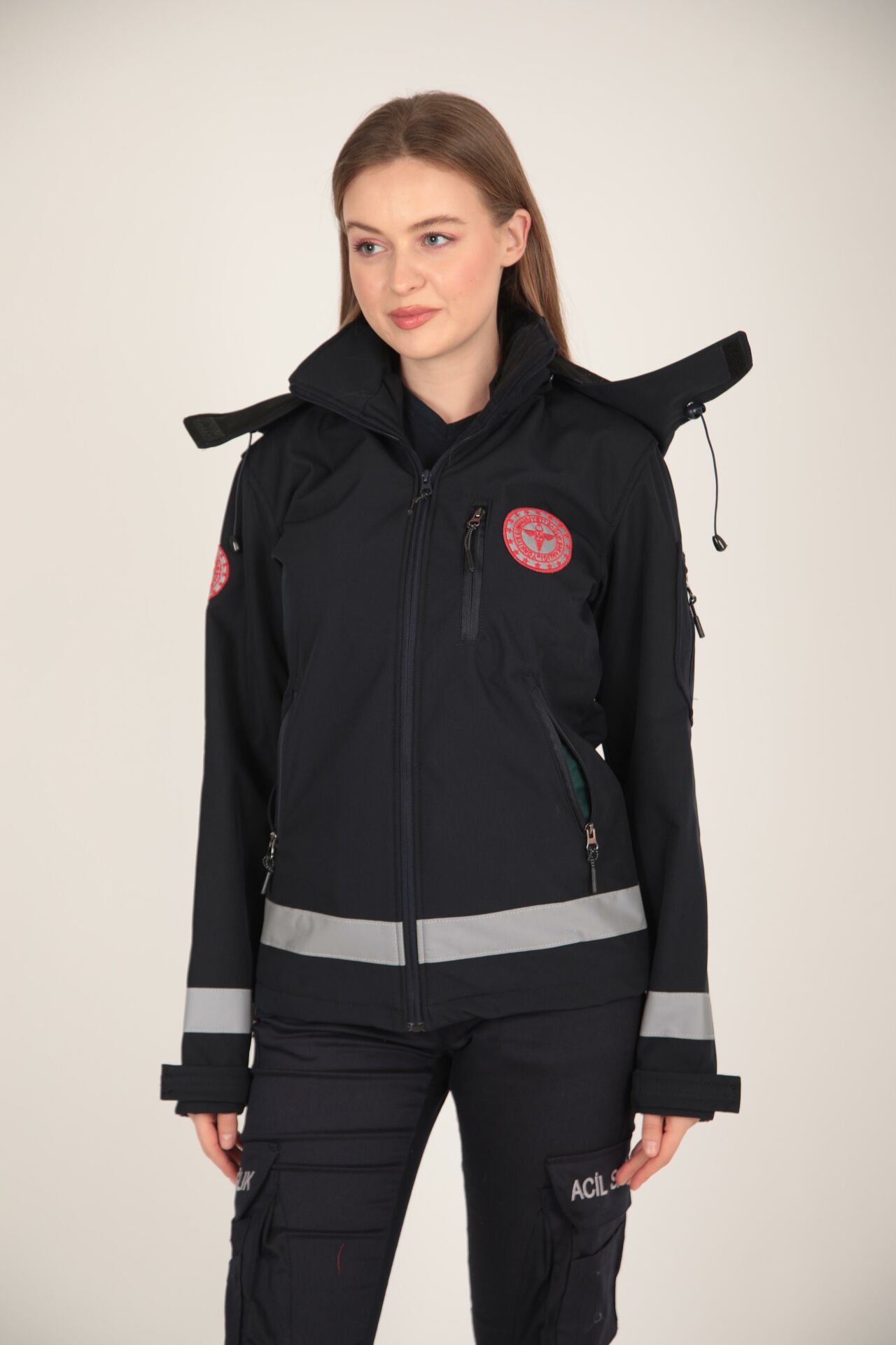 YENİ (112) Acil Sağlık Shoft Shell Mont(Su Geçirmez)