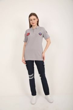 Yeni PARAMEDİK Açık Füme Lacost T-shirt(Unisex)