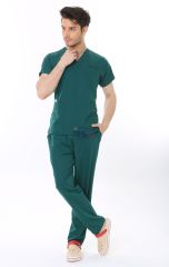 İ-Platinum Viskon Likralı Takım XL-46/48 Beden - Gri