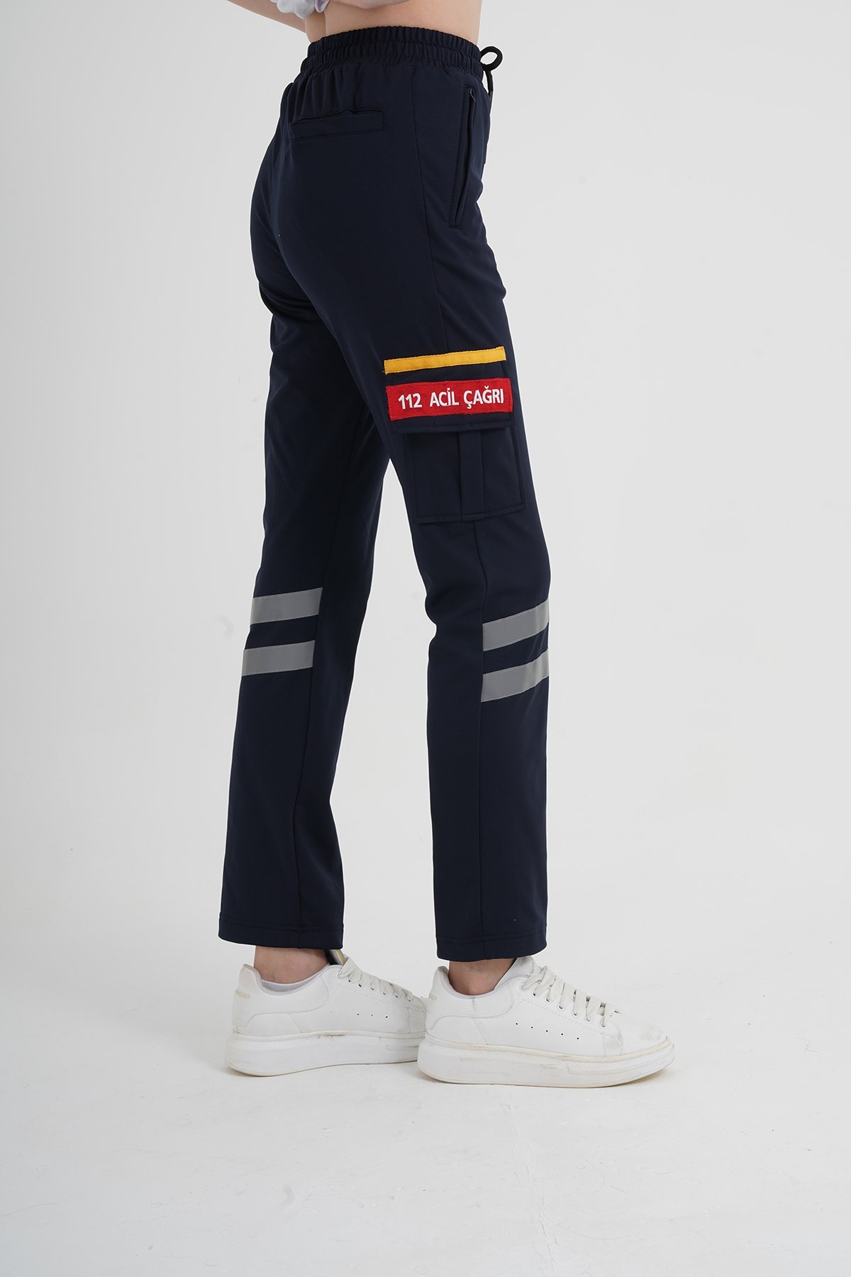 112 Acil Çağrı Merkezi Eşofman Kışlık Likralı Pantolon (Unisex)