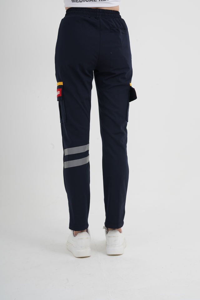 112 Acil Çağrı Merkezi Eşofman Kışlık Likralı Pantolon (Unisex)
