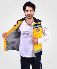 112 Acil Sağlık Sarı Kışlık Yelek (Unisex)