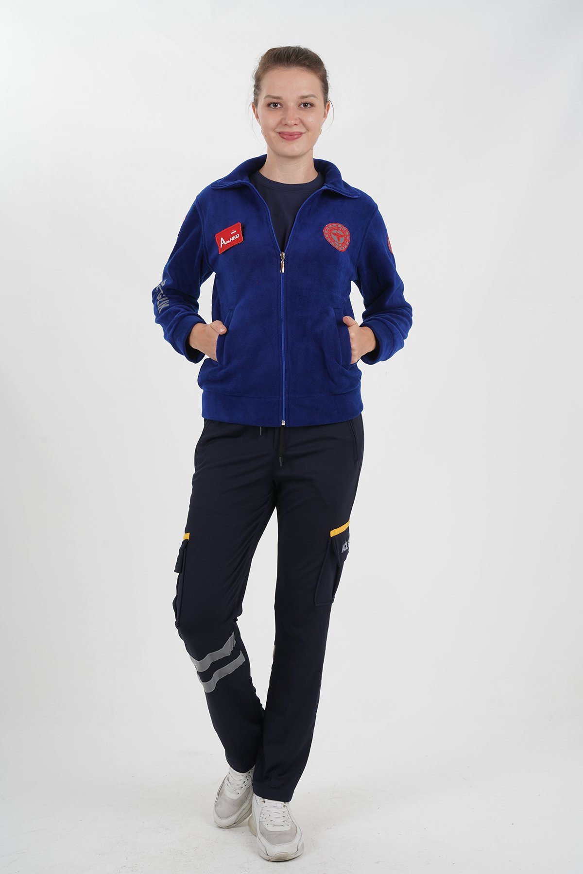 Yeni 112 Acil Sağlık Sax Mavisi Polar (Unisex)