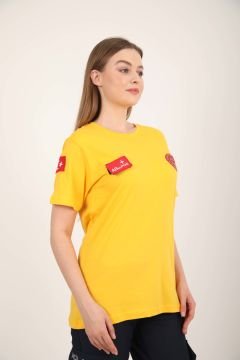 Yeni 112 Acil Sağlık Sarı Penye T-shirt (Unisex)