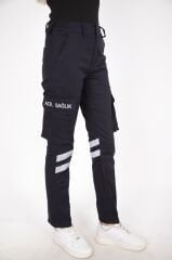 112 Acil Sağlık Lacivert 4 Mevsim Pantolon (Unisex)