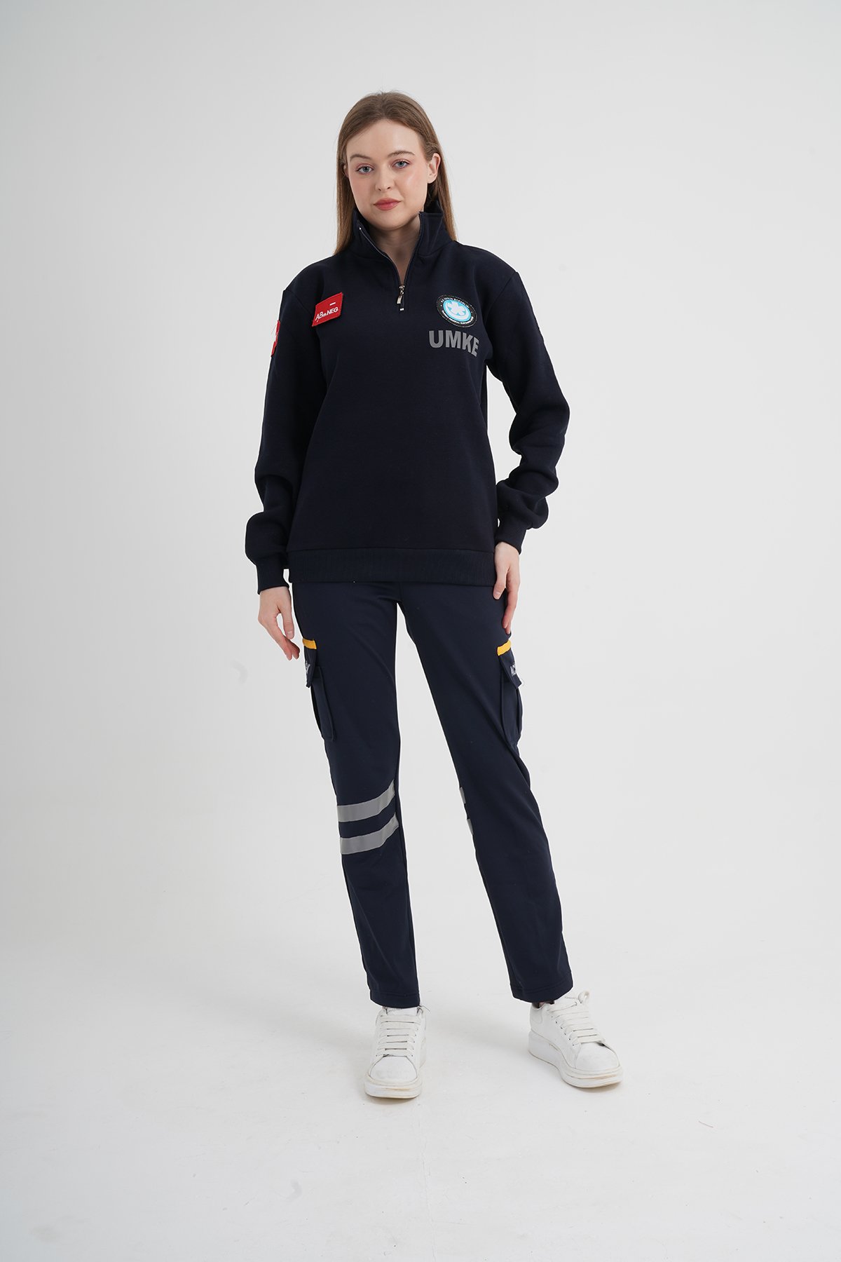 UMKE Lacivert Fermuarlı Swit (Unisex)
