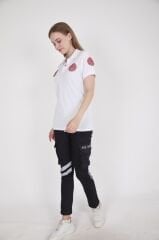 Yeni 112 Acil Sağlık Beyaz Lacost T-shirt (Unisex)