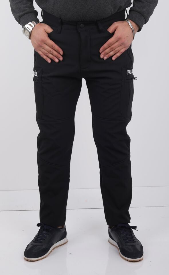 Kışlık Paramedik Siyah Su Geçirmez Pantolon (Unisex)