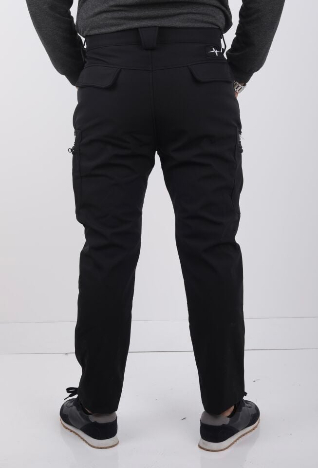 Kışlık Paramedik Siyah Su Geçirmez Pantolon (Unisex)