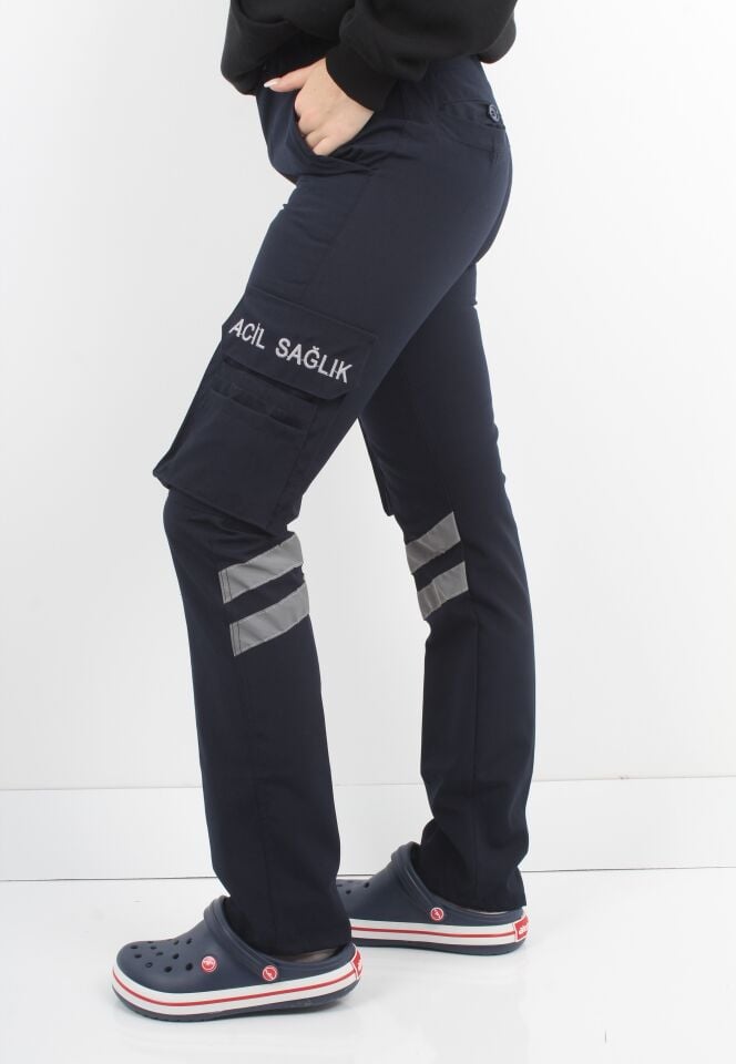 Yazlık 112 Acil Sağlık Lacivert Pantolon (Unisex)