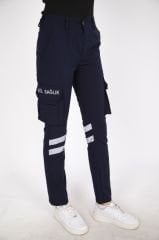 Yazlık 112 Acil Sağlık Lacivert Pantolon (Unisex)
