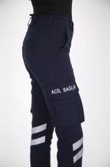 Yazlık 112 Acil Sağlık Lacivert Pantolon (Unisex)