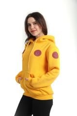 Yeni 112 Acil Sağlık Sarı Kapşonlu Swit (Unisex)