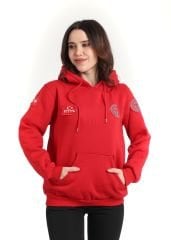 Yeni 112 Acil Kırmızı Kapşonlu Swit (Unisex)