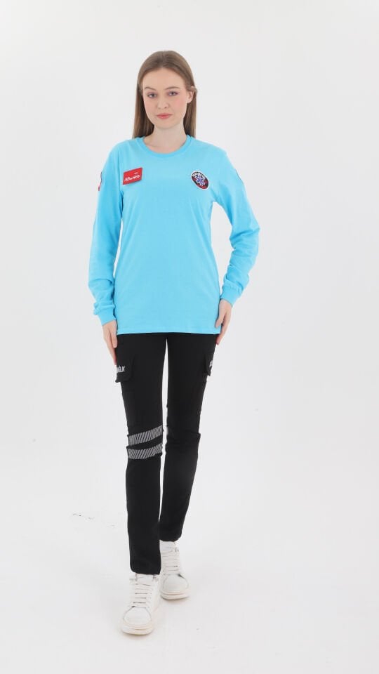 Paramedik Turkuaz Penye Uzun Kol (Unisex)