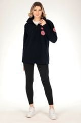 Yeni 112 Acil Sağlık Lacivert Fermuarlı Swit (Unisex)