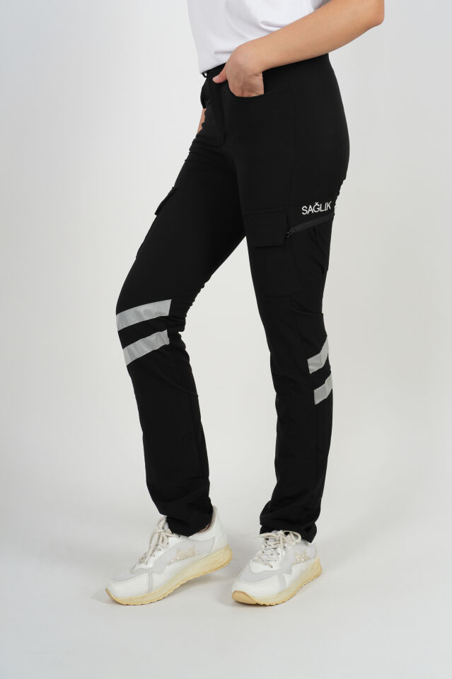 Acil Sağlık SİYAH Tactical Outdoor Pantolon (Unisex)