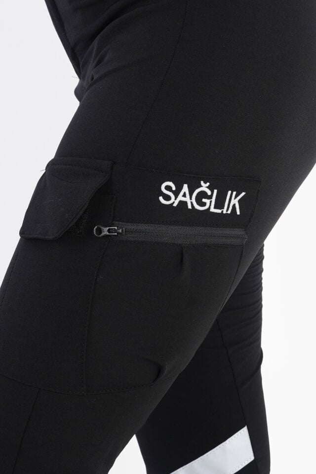 Acil Sağlık SİYAH Tactical Outdoor Pantolon (Unisex)