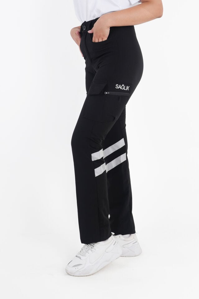 Acil Sağlık SİYAH Tactical Outdoor Pantolon (Unisex)