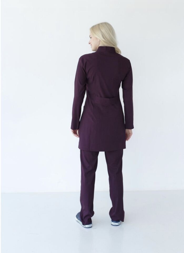 Mürdüm Tesettür Cerrahi Likralı Takım