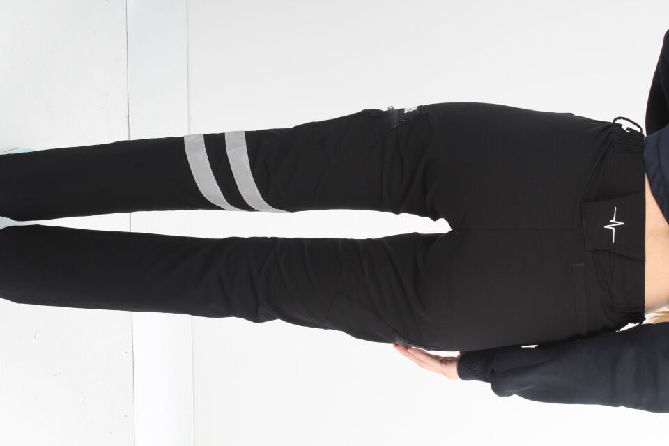 UMKE Siyah Outdoor Likralı Tactical Pantolon (Unisex)